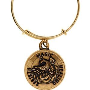 Alex and Ani Phoenix Expandable Wire Ring - Gold